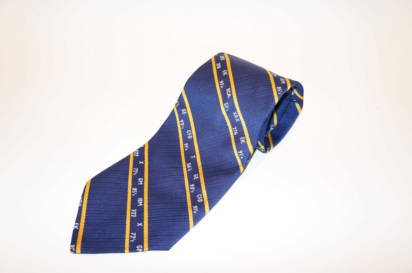 Tie - Stock market ticker