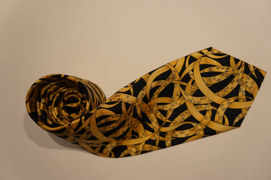 Tie - Stock market ticker tape