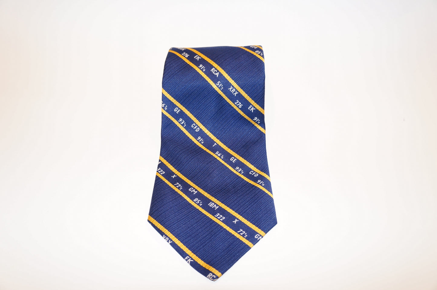 Tie - Stock market ticker